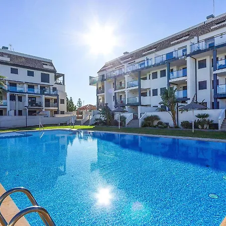Beach Front Apartment In Denia With Wifi * Denia